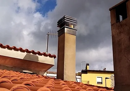 Does strong wind blow smoke from your fireplace into your home? The Gemi chimney fan is the solution