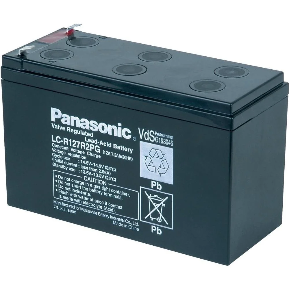 Electric fence battery 12 V 7.2 Ah