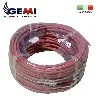 High voltage cable for ground crossing for electric fence
