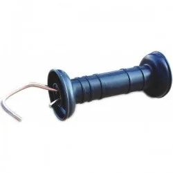 Handle with screw hook for electric fence