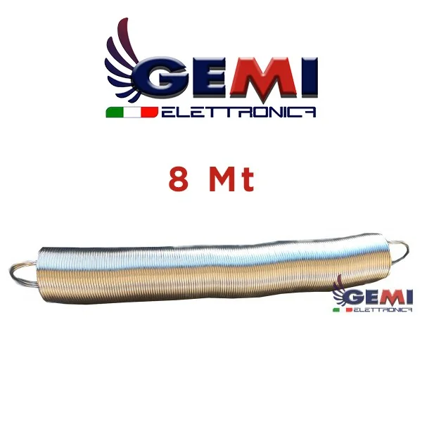 Gate Spring 8 meters for Electric Fence Gemi Elettronica