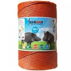 Electric fence Polywire 1000 m 6 mm²