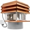 Pro copper round for chimney Chimney fan 