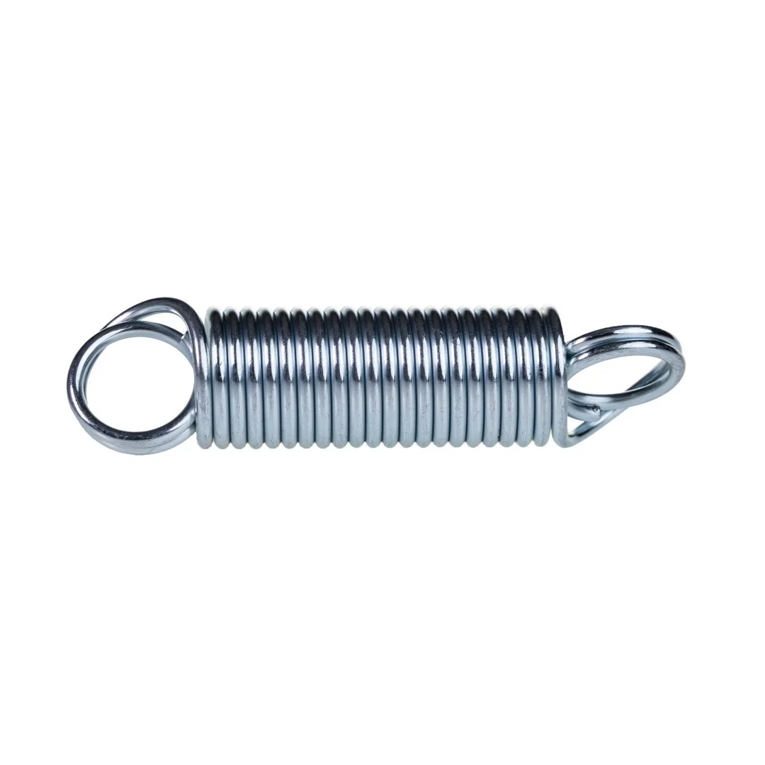Tension spring for electric fence