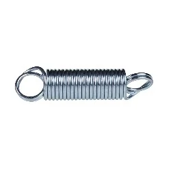 Tension spring for electric fence