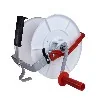 Gear reel for Polywire and tape with 3:1 ratio for electric fence
