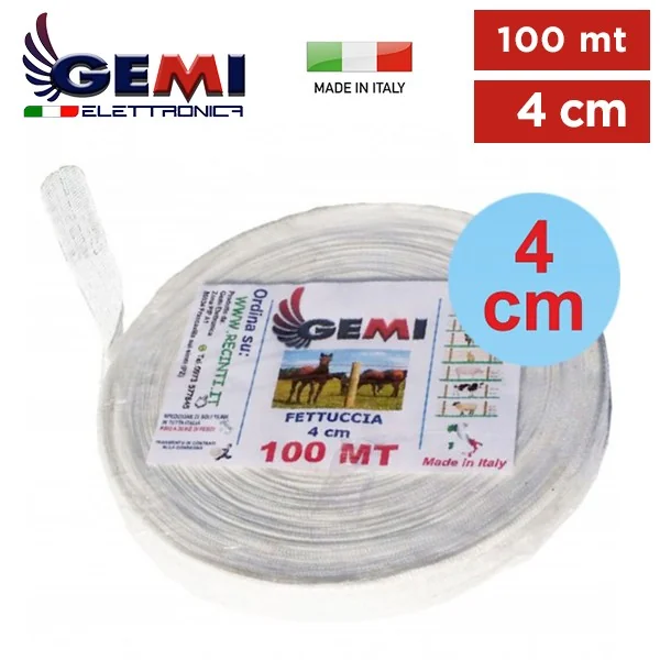 Electric fence tape 100 m