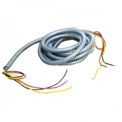Cable with flexible steel sheath Chimney fan 